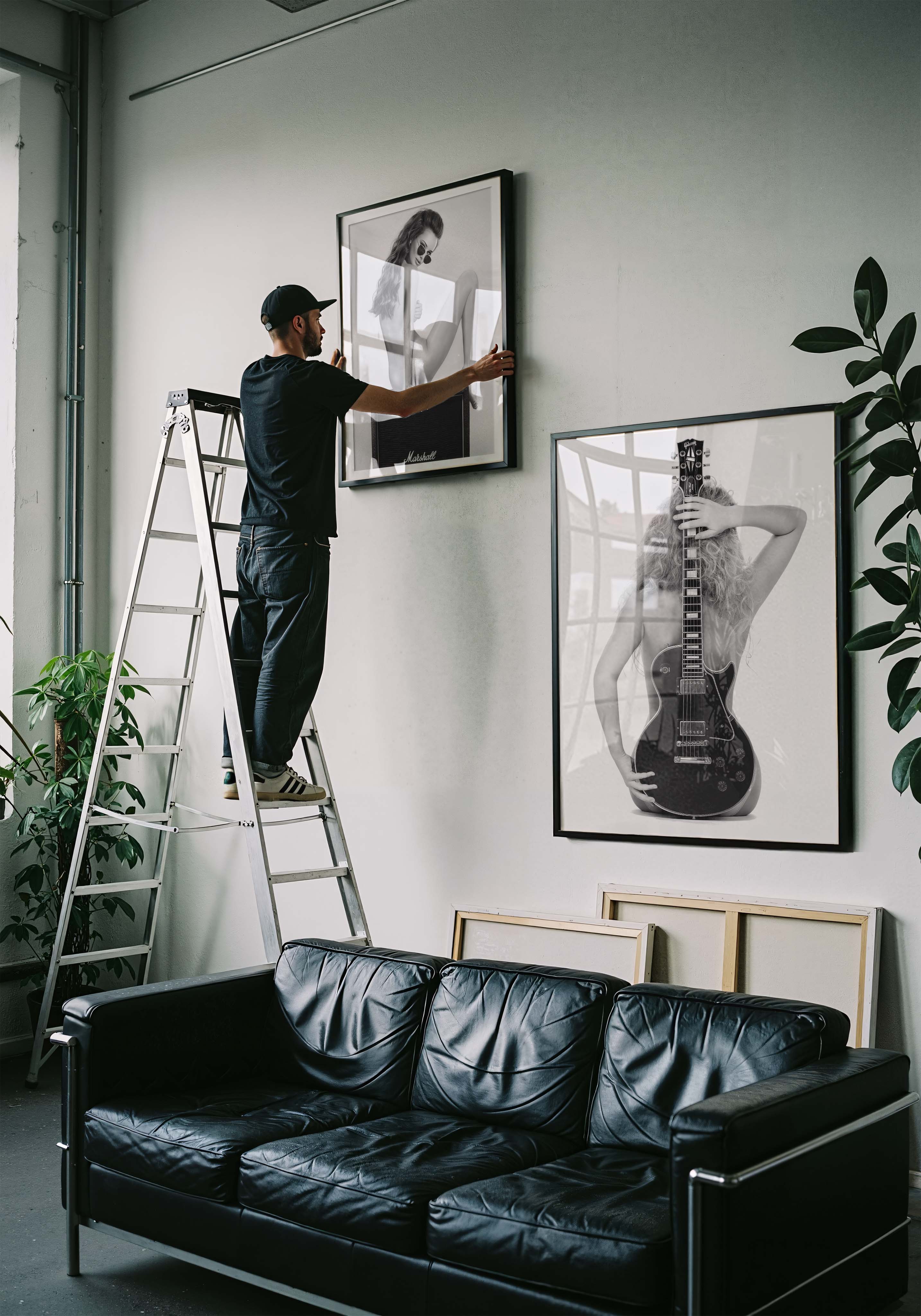 Backstage Portrait Poster